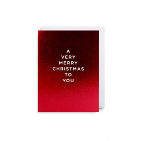 MINI CARD A Very Merry Christmas To You