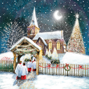 BOX MED SQ Church Choir At Christmas Deluxe