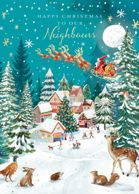 Christmas Neighbours Santa