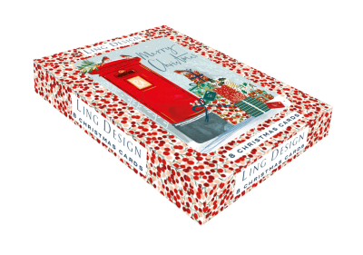 BOX REC Festive Christmas Mailbox Mini Luxury