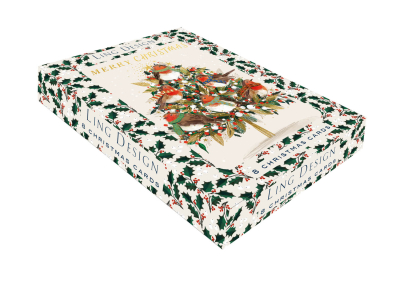 BOX REC Robins In The Christmas Tree Mini Luxury