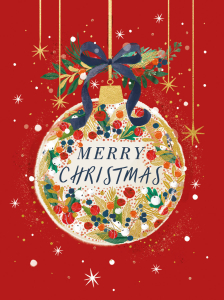 BOX REC Sparkling Christmas Ornament Mini Luxury