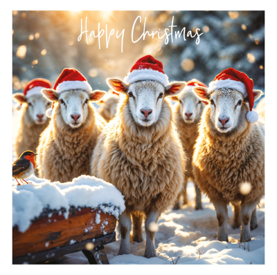 Happy Christmas Sheep