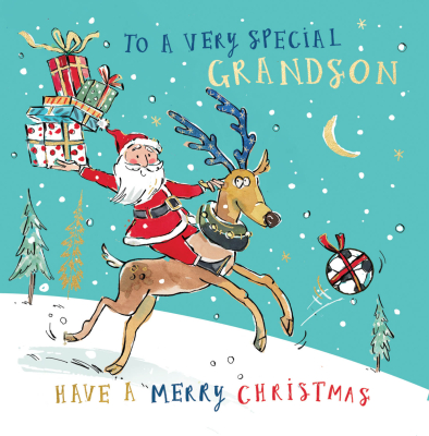 Merry Christmas Special Grandson