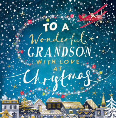 Grandson Christmas Night Lights