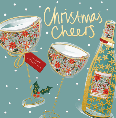 Christmas Champagne Cheers