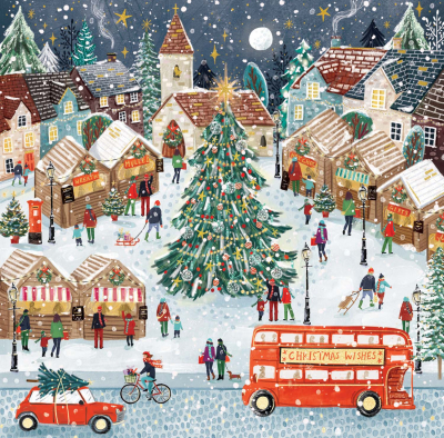 BOX LRG SQ Christmas Shopping