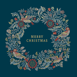 PACK Morris And Co Christmas Nature Christmas Wallet