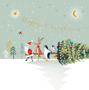 PACK Santa And Friends Christmas Fun Christmas Wallet