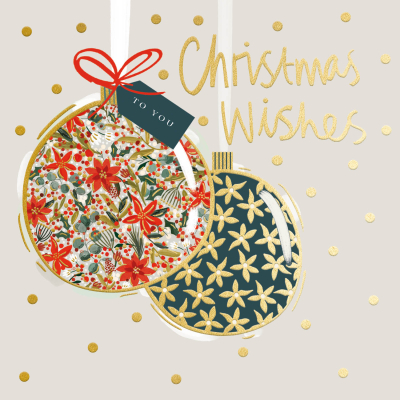 PACK Bold Festive Christmas Ornaments Christmas Wallet