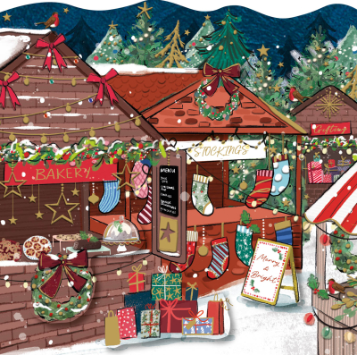 Merry Christmas Santas Village