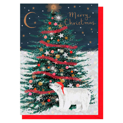 Christmas Tree And Bear