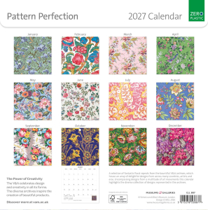 SQUARE CALENDAR The Pattern Perfection 2027