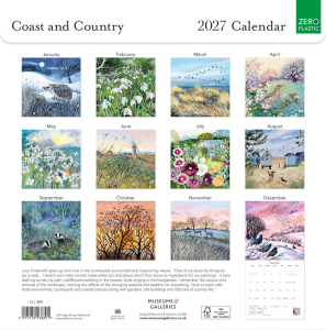 SQUARE CALENDAR The Coast and Country 2027