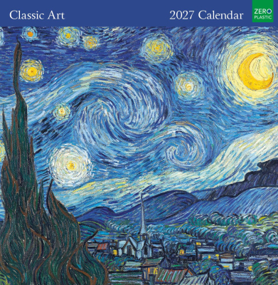 SQUARE CALENDAR The Classic Art 2027