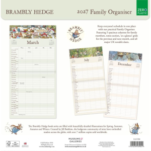 CALENDAR The Brambly Hedge 2027 Family Organizer