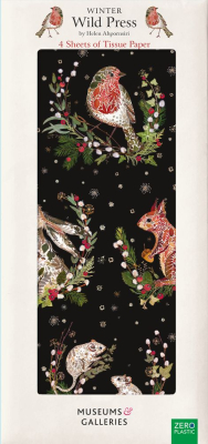 TISSUE Wild Press Woodland Wreaths