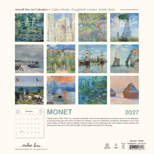 CALENDAR The Monet 2027