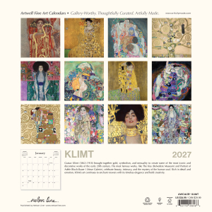 CALENDAR The Klimt 2027
