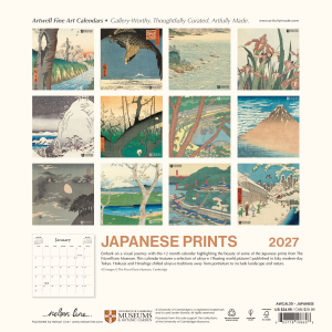 CALENDAR The Japanese Prints 2027
