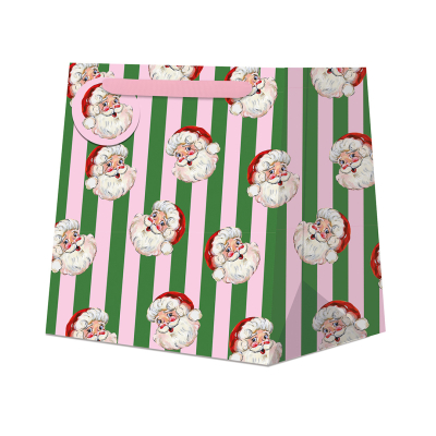 BAG SML Jolly Santa Square