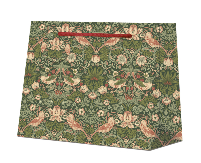 BAG MED Strawberry Thief Green Landscape