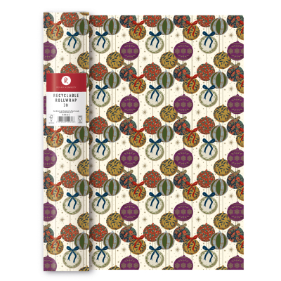 ROLL WRAP Golden Yuletide