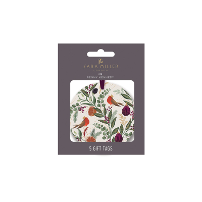 GIFT TAG Figs And Ferns Cream