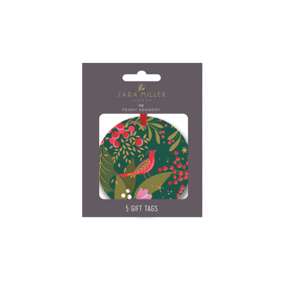 GIFT TAG Superplum Greens
