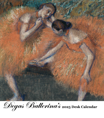 DESK CALENDAR Degas Ballerinas