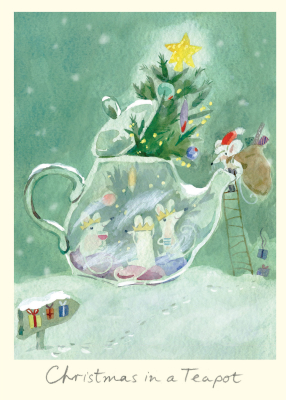 Christmas In A Teapot