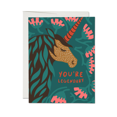 Legendary Unicorn SPOT Friendship Card|Red Cap Cards