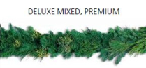 GARLAND, 25FT, DELUXE MIXED, PREMIUM 2801