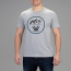 Vortex Men's T-Shirt: Grey Heather 3 Peaks