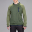 Vortex Men's Hooded Weekend Rucker: Rifle Green