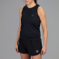 Vortex Women's Tank: Black Kinetic Breeze