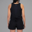 Vortex Women's Tank: Black Kinetic Breeze