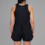 Vortex Women's Tank: Black Kinetic Breeze