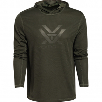 Vortex Hoodie: Duffel Bag Core Logo Performance Grid