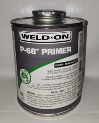 Weld-On P-68, 1 Quart Primer - Clear