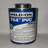 Weld-On 704, 1 Pint Cement Glue - Clear