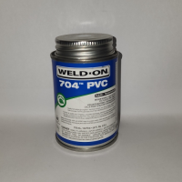 Weld-On 704, 1/4 Pint Cement Glue - Clear