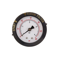 Pentair Pressure Gauge, Rear Mount - 0-60 PSI