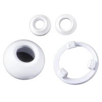 Carvin (Jacuzzi) Orifice Eyeball & Locking Ring Kit - Grey