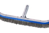 18" Aluminium Back Wall Brush w/Stainless Steel & Nylon Bris