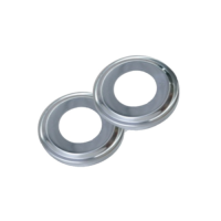 Olympic Stainless Steel Escutcheons (Pack of 2)