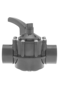 Hayward 2"-2.5" 2 Way Valve - Black