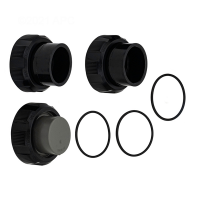 UNION/TAILPIECE KIT 3-PORT CELL