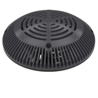 COLOR MATCH 10" RETRO FIT DRAIN COVER - DARK GREY