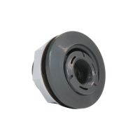 Hayward ColorLogic 320 Fiberglass Wall Fitting - Dark Grey